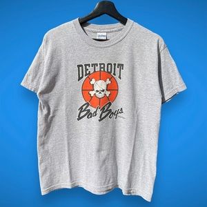 Vintage 00s Detroit Pistons Bad Boys graphic tee